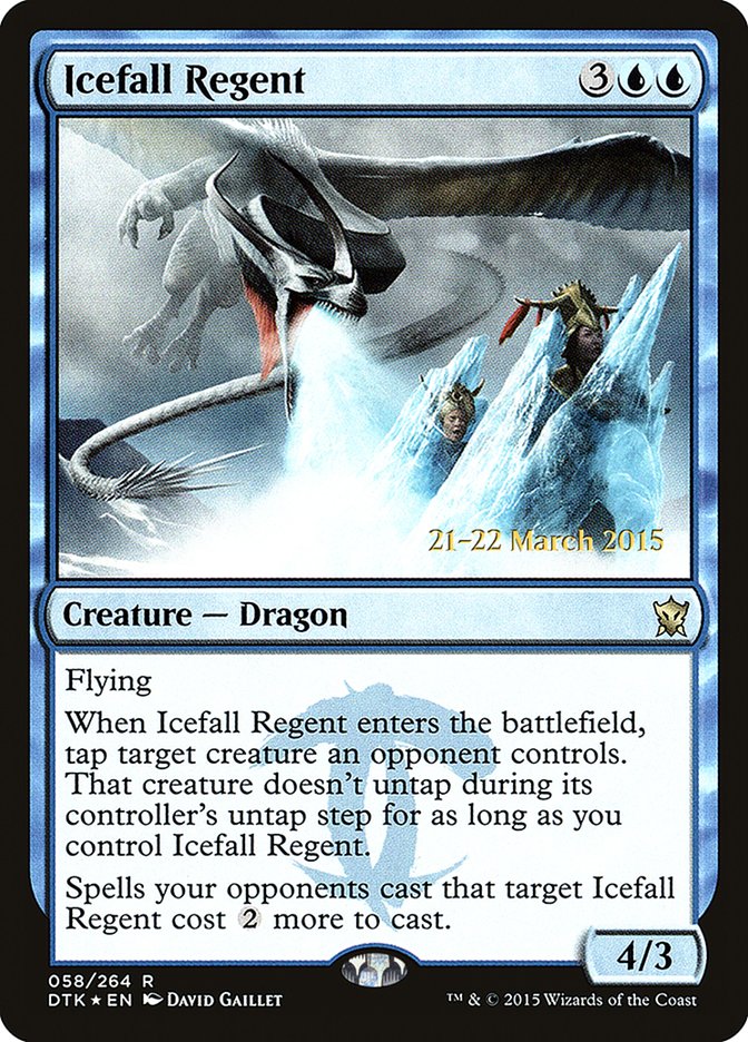 Régent de la Chute de glace [Cartes promo d'avant-première Les Dragons de Tarkir]
