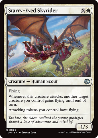 Jinete Celeste Iluminado [Tarkir: Dragonstorm]