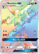 Blaziken GX (170/168) [Soleil et Lune : Tempête Céleste]