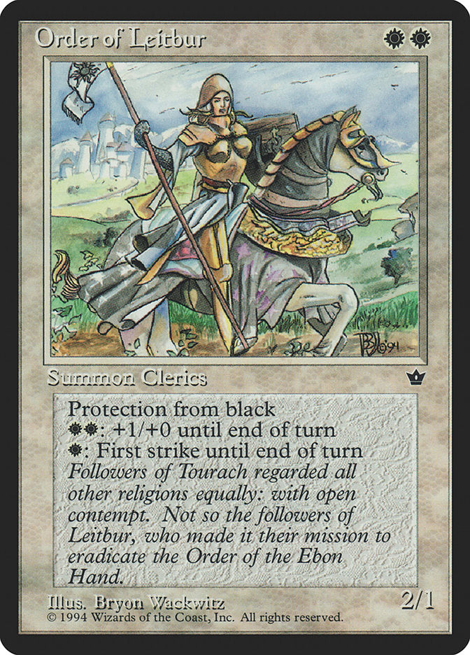 Ordre de Leitbur (Cheval tourné vers la droite) [Fallen Empires]