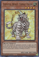 Bête Cristalline Tigre de Topaze [BLCR-FR050] Ultra Rare