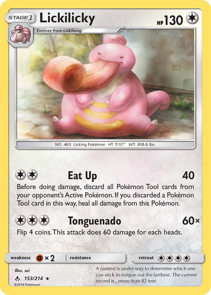 Lickilicky (153/214) [Sol y Luna: Lazos Indestructibles]