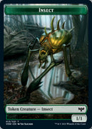 Insecte // Clerc esprit Jeton double face [Innistrad: Vœu de sang Jetons]