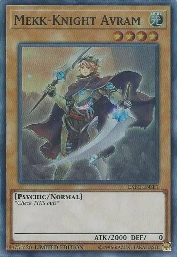Chevalier Mekk-Chevalier Avram [EXFO-ENSE1] Super Rare