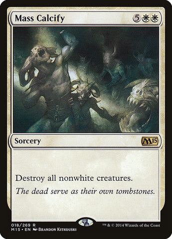 Calcification de masse [Magic 2015]