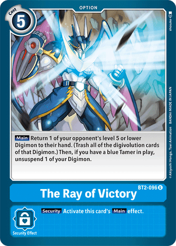 El rayo de la victoria [BT2-096] [Booster especial de lanzamiento Ver.1.5]