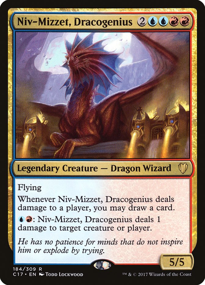 Niv-Mizzet, le génie du feu [Commander 2017]