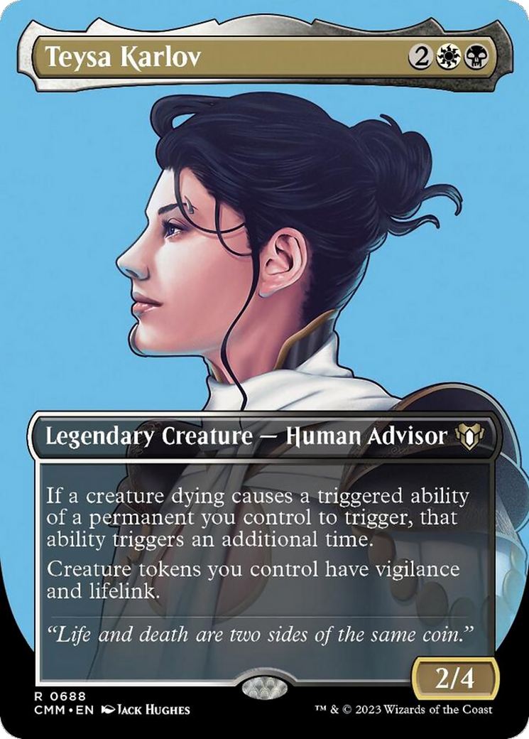 Teysa Karlov (Profil sans bordure) [Commander Masters]