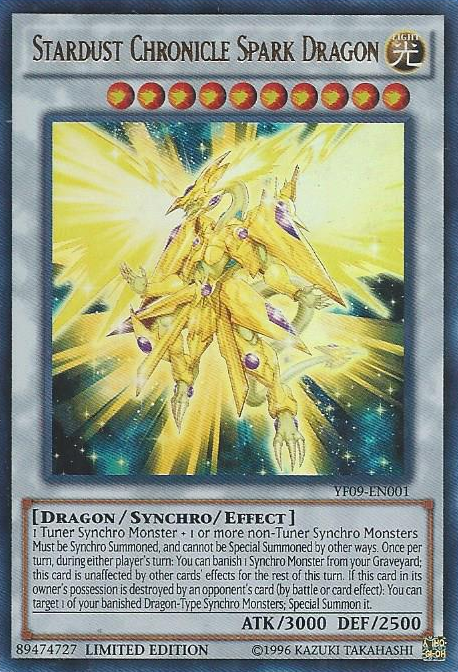 Dragon Étincelant des Chroniques de Poussière d'Étoile [YF09-FR001] Ultra Rare