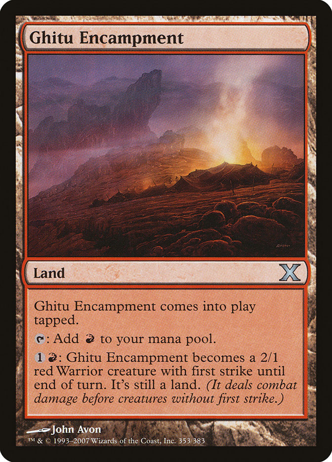 Campement de Ghitu [Dixième édition]