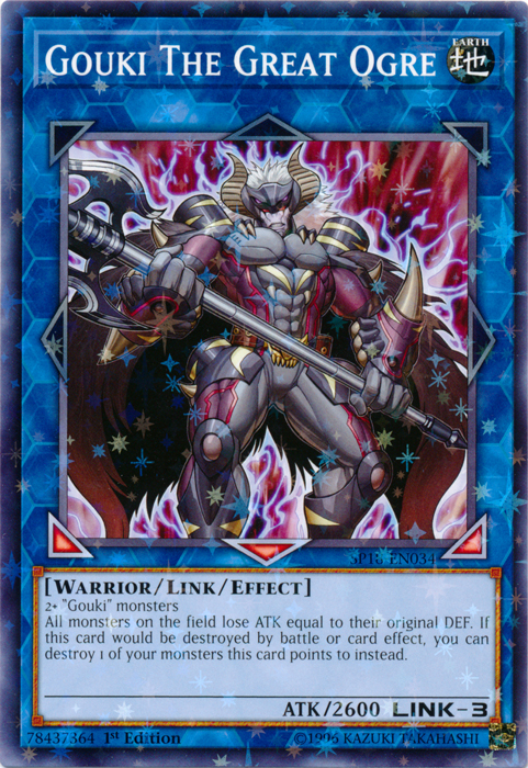 Ogro Grandioso Gouki [SP18-EN034] Rara Starfoil
