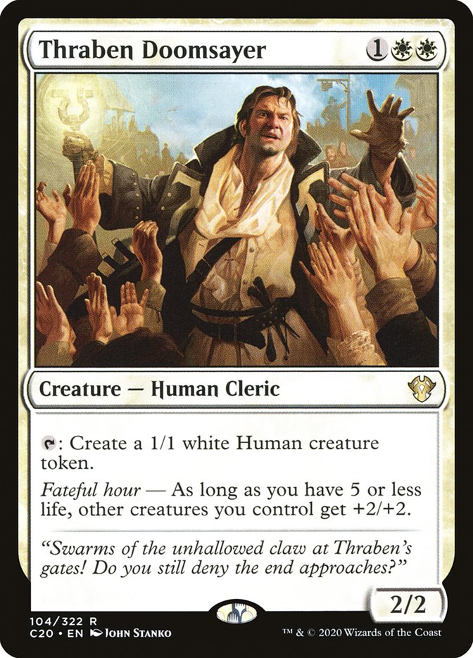 Prophète de Thraben [Commander 2020]