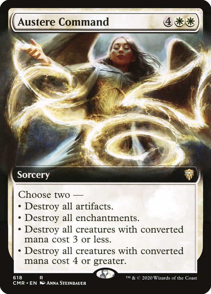 Comando austero (arte extendido) [Commander Legends]