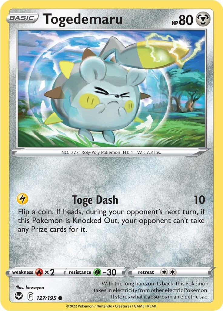 Togedemaru (127/195) [Espada y Escudo: Tempestad Plateada]