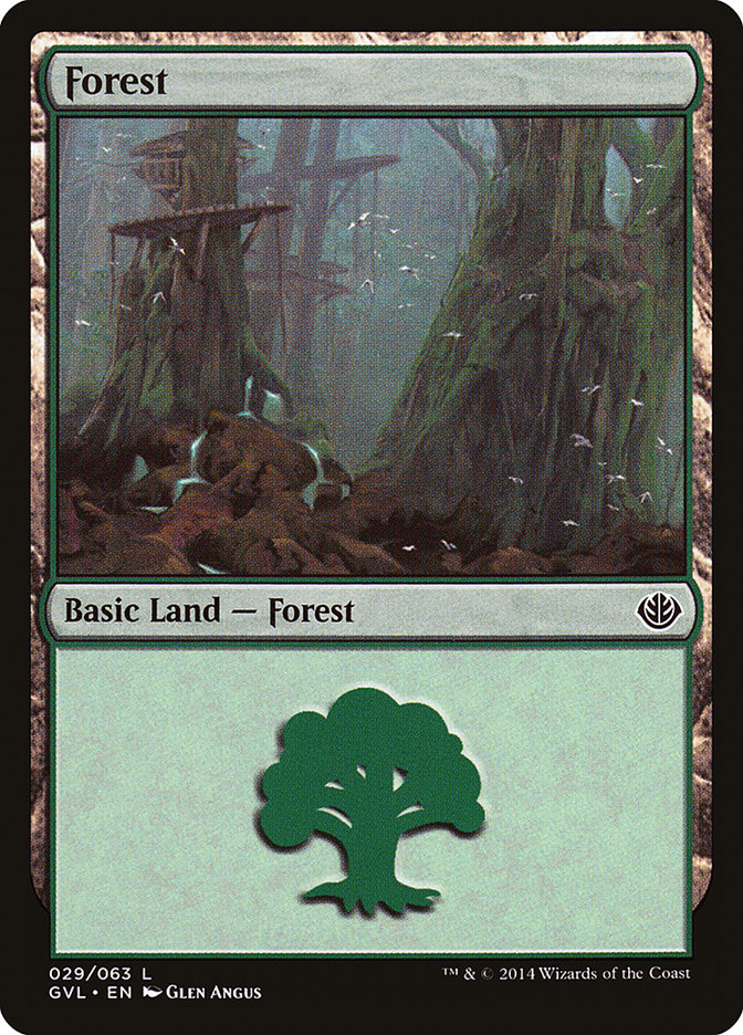 Bosque (29) (Garruk vs. Liliana) [Duel Decks Anthology]
