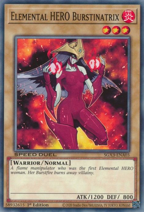 HÉROE Elemental Explosión [SGX3-SPA03] Común