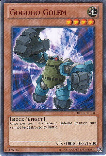 Golem Gogogo (Rouge) [DL15-EN010] Rare