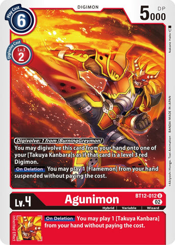 Agunimon [BT12-012] [A Través del Tiempo]