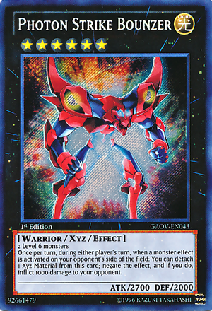 Atacante Fotónico Bounzer [GAOV-EN043] Rara Secreta