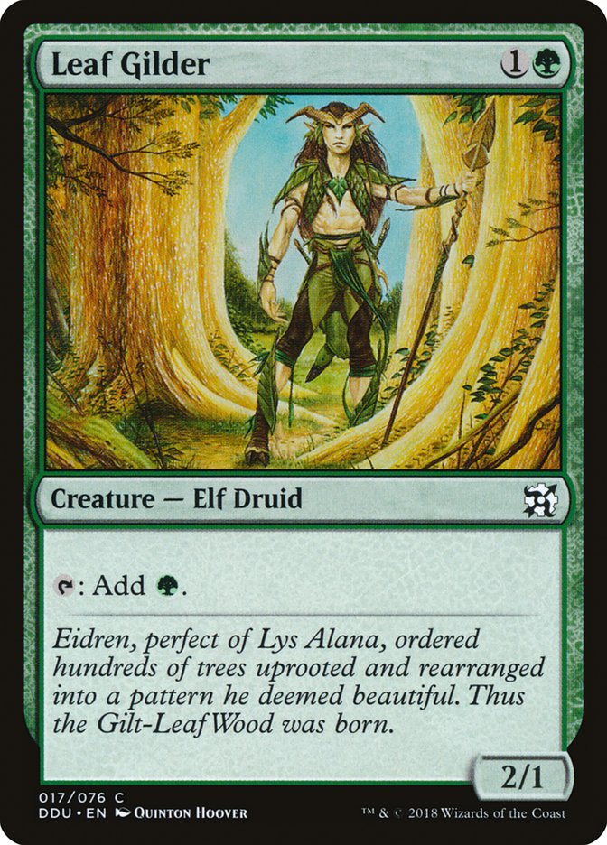 Doreur de feuilles [Decks de duel : Elfes contre Inventeurs]