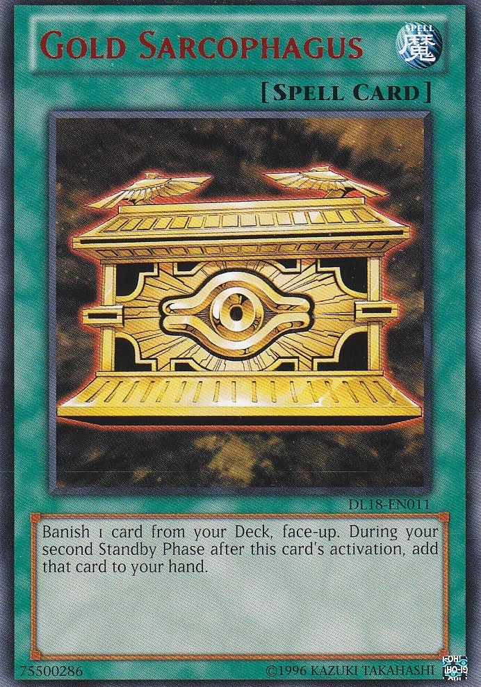 Sarcophage Doré (Rouge) [DL18-FR011] Rare