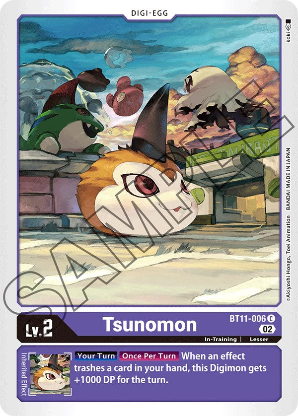 Tsunomon [BT11-006] [Fase Dimensional]