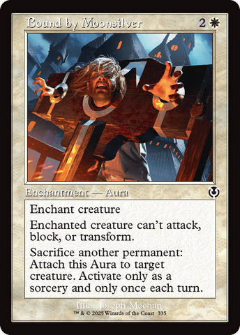 Lié par l'argentlune (Cadre rétro) [Innistrad remasterisé]