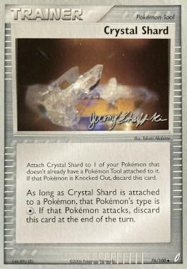 Fragmento de cristal (76/100) (Rambolt - Jeremy Scharff-Kim) [Campeonatos Mundiales 2007]