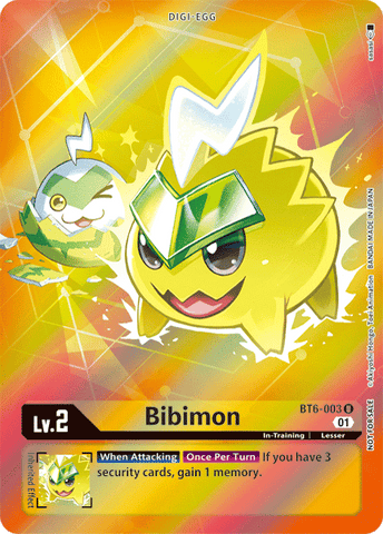 Bibimon [BT6-003] (Arte Alternativo - Caja Topper) [Doble Diamante]