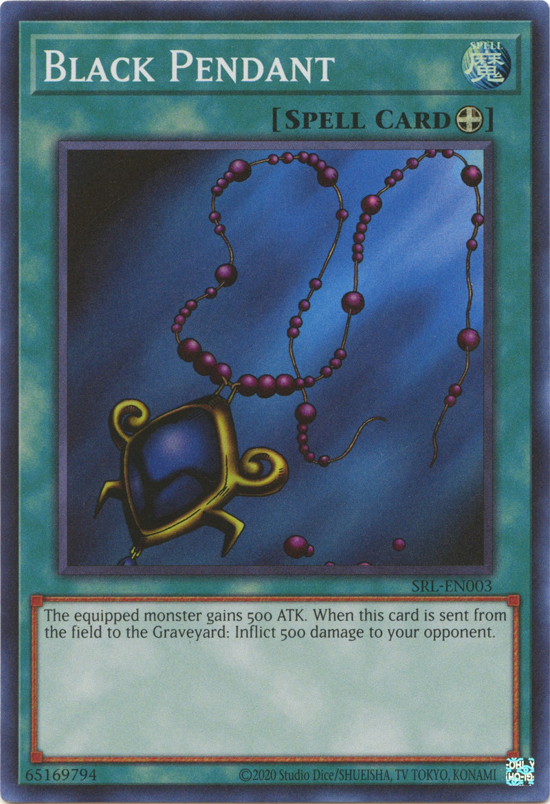 Colgante Negro (25.º Aniversario) [SRL-EN003] Super Rara
