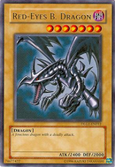 Dragon Noir aux Yeux Rouges [DLG1-FR012] Rare