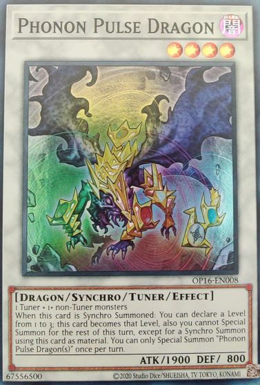 Dragon Impulsion de Phonon [OP16-FR008] Super Rare