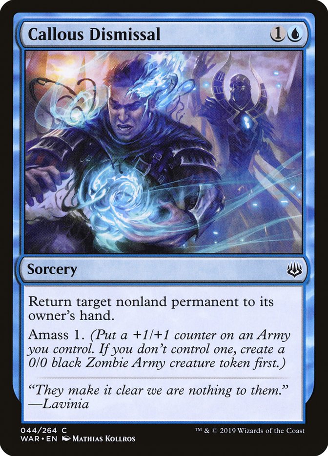Rejet brutal [La Guerre des Planeswalkers]