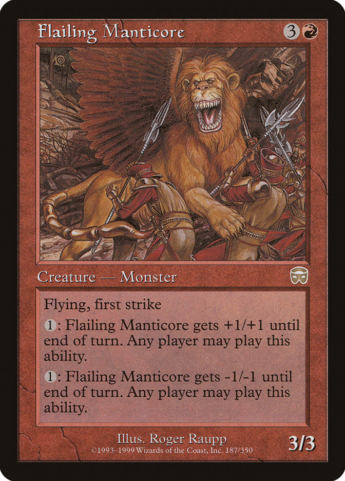 Manticore agitée [Masques de Mercadia]