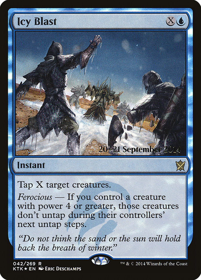 Ráfaga gélida [Promos de la Presentación de Khanes de Tarkir]