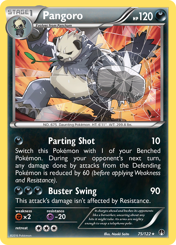 Pangoro (75/122) [XY : Points de rupture]