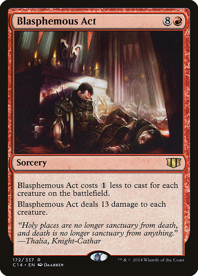 Acto blasfemo [Commander 2014]