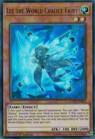 Fée Lee la Coupe du Monde [COTD-EN022] Ultra Rare
