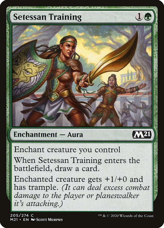Entraînement de Setessa [Magic 2021]