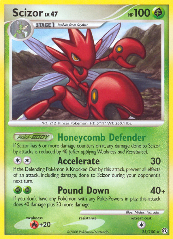 Scizor (25/100) [Diamante y Perla: Frente Tormenta]