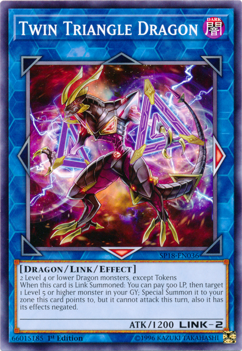 Dragón del Doble Triángulo [SP18-ES036] Común