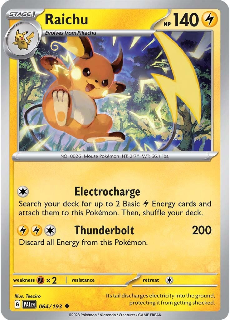 Raichu (064/193) [Escarlata y Púrpura: Evolución en Paldea]
