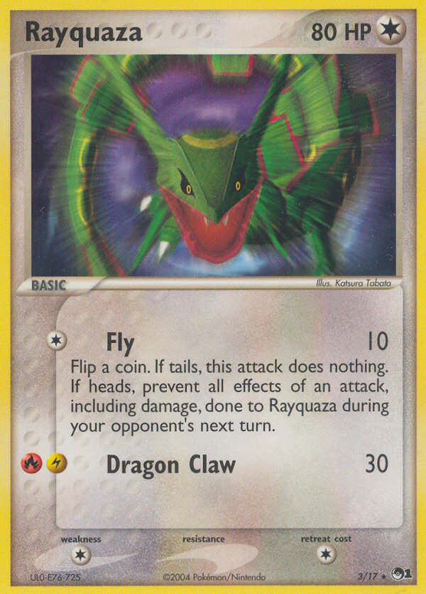 Rayquaza (3/17) [Série POP 1]