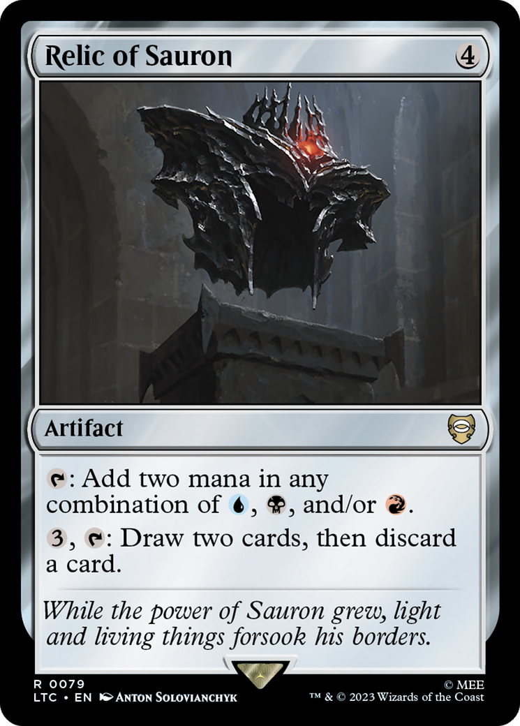 Relique de Sauron [Le Seigneur des Anneaux : Contes de la Terre du Milieu Commander]