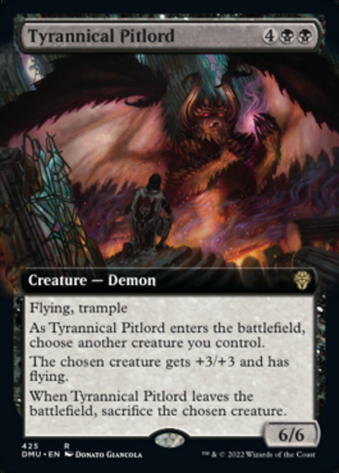 Seigneur tyrannique des fosses (Illustration étendue) [Dominaria United]