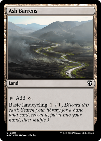 Landes Cendrées (Feuilleté ripple) [Commander Horizons du Modern 3]