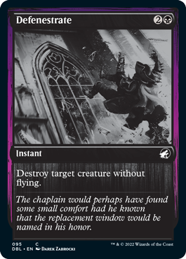 Défenestrer [Innistrad : Double Feature]