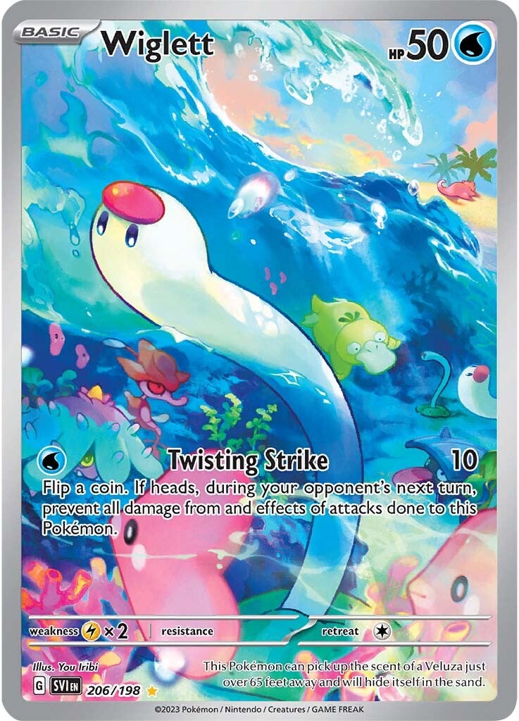 Wiglett (206/198) [Escarlata y Púrpura: Set Base]