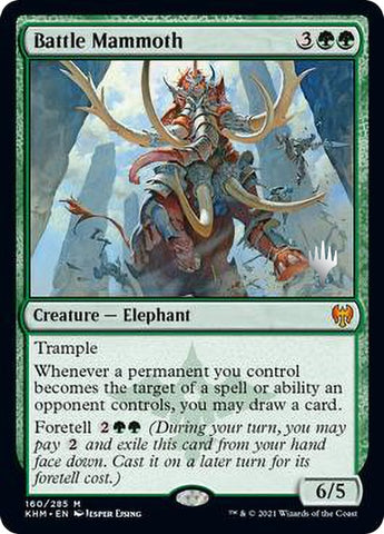 Mamut de batalla (Paquete promocional) [Kaldheim Promos]