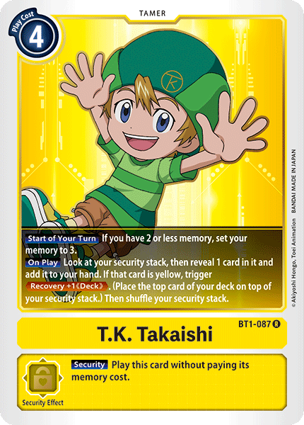 T.K. Takaishi [BT1-087] [Booster Especial de Lanzamiento Ver.1.0]